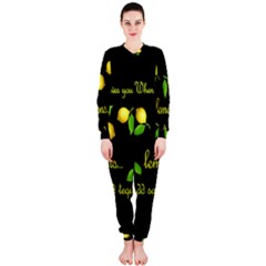 When Life Gives You Lemons Onepiece Jumpsuit (ladies)  by Valentinaart