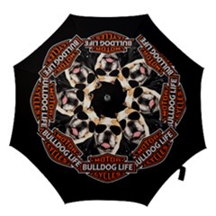 Bulldog biker Hook Handle Umbrellas (Large)