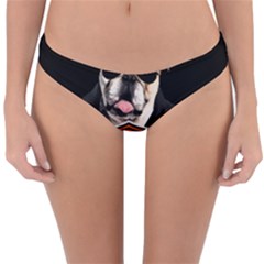 Bulldog biker Reversible Hipster Bikini Bottoms