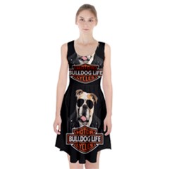 Bulldog biker Racerback Midi Dress