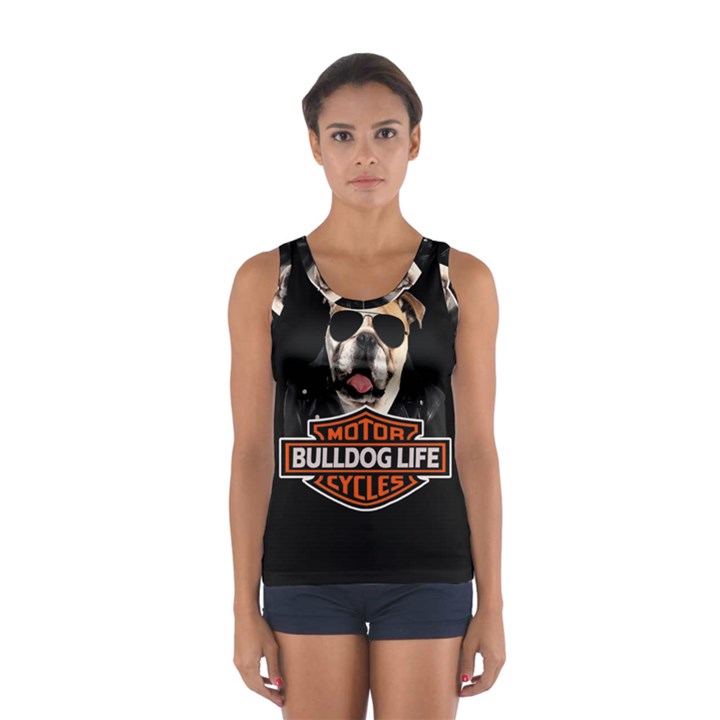 Bulldog biker Sport Tank Top 