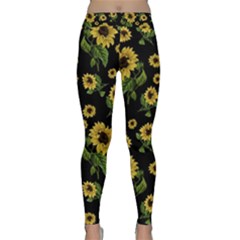 Sunflowers Pattern Classic Yoga Leggings