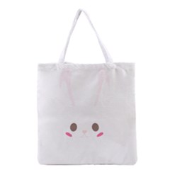 Rabbit Cute Animal White Grocery Tote Bag