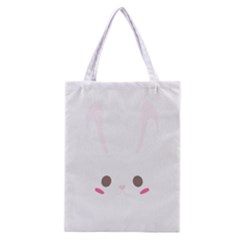 Rabbit Cute Animal White Classic Tote Bag