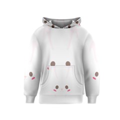 Rabbit Cute Animal White Kids  Pullover Hoodie