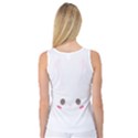 Rabbit Cute Animal White Women s Basketball Tank Top View2