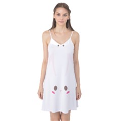 Rabbit Cute Animal White Camis Nightgown