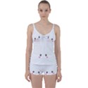 Rabbit Cute Animal White Tie Front Two Piece Tankini View1