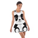 Bear Panda Bear Panda Animals Cotton Racerback Dress View1