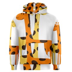 Giraffe Africa Safari Wildlife Men s Pullover Hoodie by Nexatart