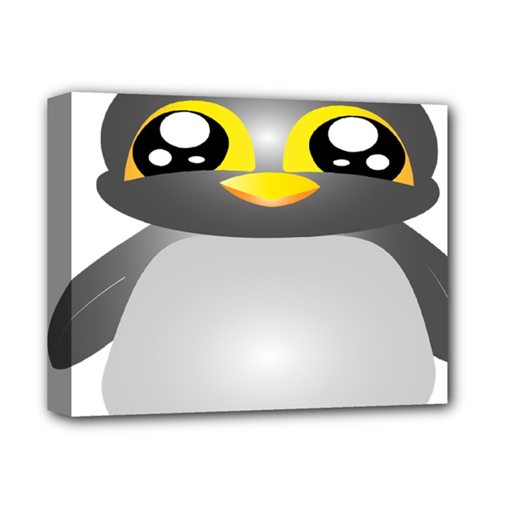 Cute Penguin Animal Deluxe Canvas 14  x 11 