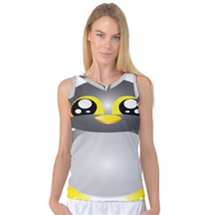 Cute Penguin Animal Women s Basketball Tank Top by Nexatart