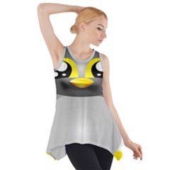 Cute Penguin Animal Side Drop Tank Tunic by Nexatart