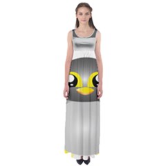 Cute Penguin Animal Empire Waist Maxi Dress by Nexatart