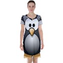 Penguin Birds Aquatic Flightless Short Sleeve Nightdress View1