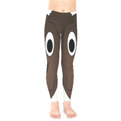 Dog Pup Animal Canine Brown Pet Kids  Legging by Nexatart