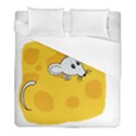 Rat Mouse Cheese Animal Mammal Duvet Cover (Full/ Double Size) View1