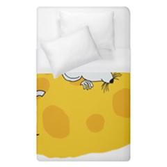 Rat Mouse Cheese Animal Mammal Duvet Cover (single Size) by Nexatart