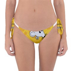 Rat Mouse Cheese Animal Mammal Reversible Bikini Bottom by Nexatart