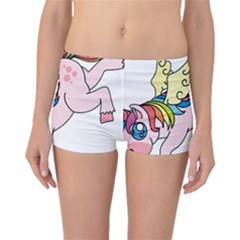 Unicorn Arociris Raimbow Magic Boyleg Bikini Bottoms by Nexatart