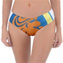 Lion Zodiac Sign Zodiac Moon Star Reversible Classic Bikini Bottoms View1