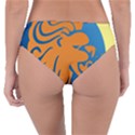 Lion Zodiac Sign Zodiac Moon Star Reversible Classic Bikini Bottoms View4