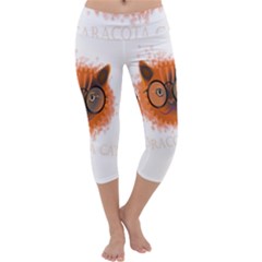 Cat Smart Design Pet Cute Animal Capri Yoga Leggings by Nexatart