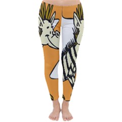 Zebra Animal Alphabet Z Wild Classic Winter Leggings by Nexatart