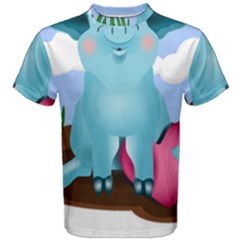 Pig Animal Love Men s Cotton Tee by Nexatart