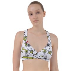 Panda China Chinese Furry Sweetheart Sports Bra by Nexatart