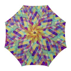 Colorful Abstract Background Golf Umbrellas by TastefulDesigns