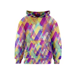 Colorful Abstract Background Kids  Pullover Hoodie