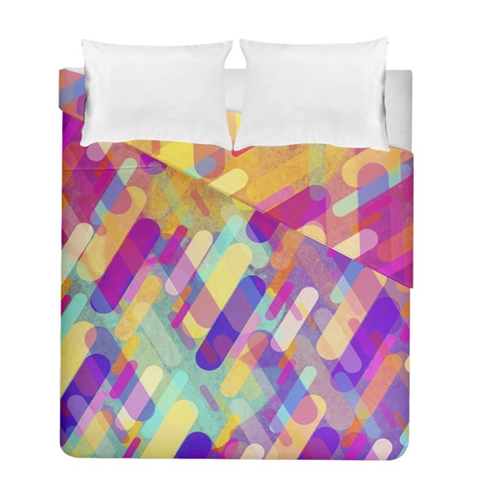 Colorful abstract background Duvet Cover Double Side (Full/ Double Size)