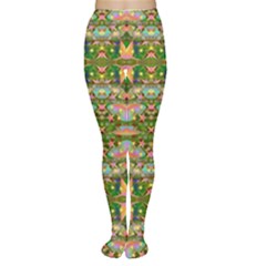 Star Shines On Earth For Peace In Colors Women s Tights by pepitasart