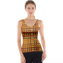 Plaid Pattern Tank Top by linceazul