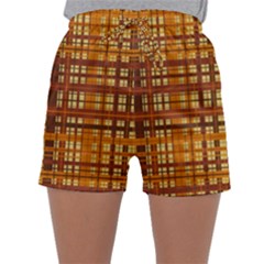 Plaid Pattern Sleepwear Shorts