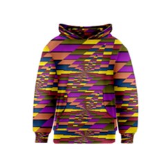 Autumn Check Kids  Pullover Hoodie