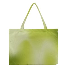 Green Soft Springtime Gradient Medium Tote Bag by designworld65