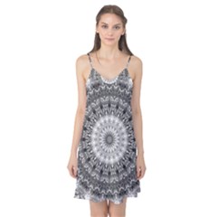 Feeling Softly Black White Mandala Camis Nightgown