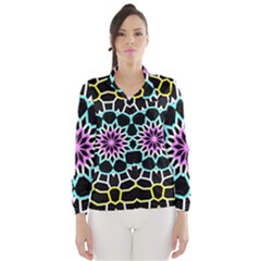 Colored Window Mandala Wind Breaker (women)