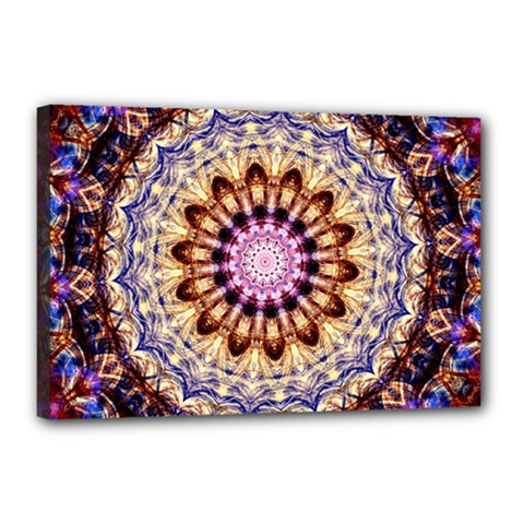 Dreamy Mandala Canvas 18  X 12 