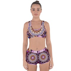 Dreamy Mandala Racerback Boyleg Bikini Set