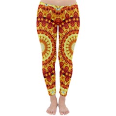 Powerful Love Mandala Classic Winter Leggings