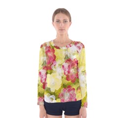 Flower Power Women s Long Sleeve Tee