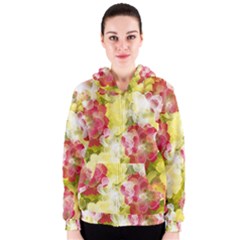 Flower Power Women s Zipper Hoodie