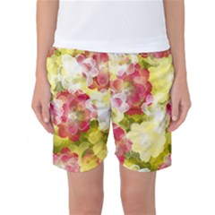 Flower Power Women s Basketball Shorts