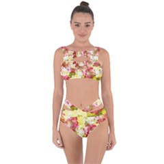 Flower Power Bandaged Up Bikini Set 