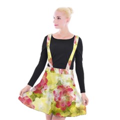 Flower Power Suspender Skater Skirt