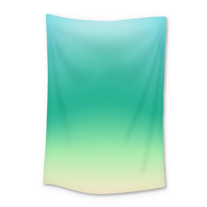 Sealife Green Gradient Small Tapestry