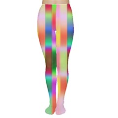 Multicolored Irritation Stripes Women s Tights